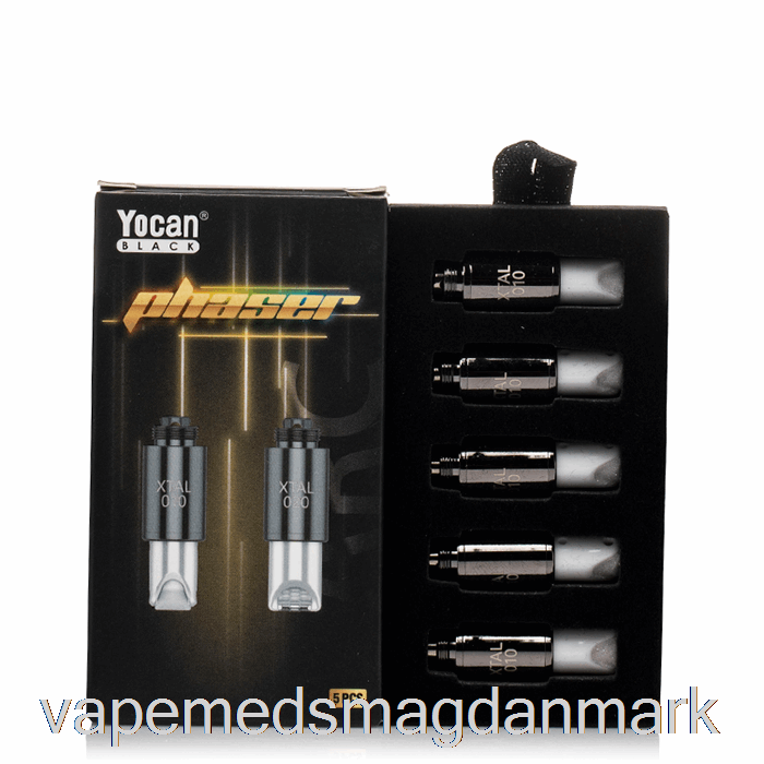 Engangs Vape Danmark Yocan Sort Phaser Xtal Erstatningsspidser Xtal 010 Tip